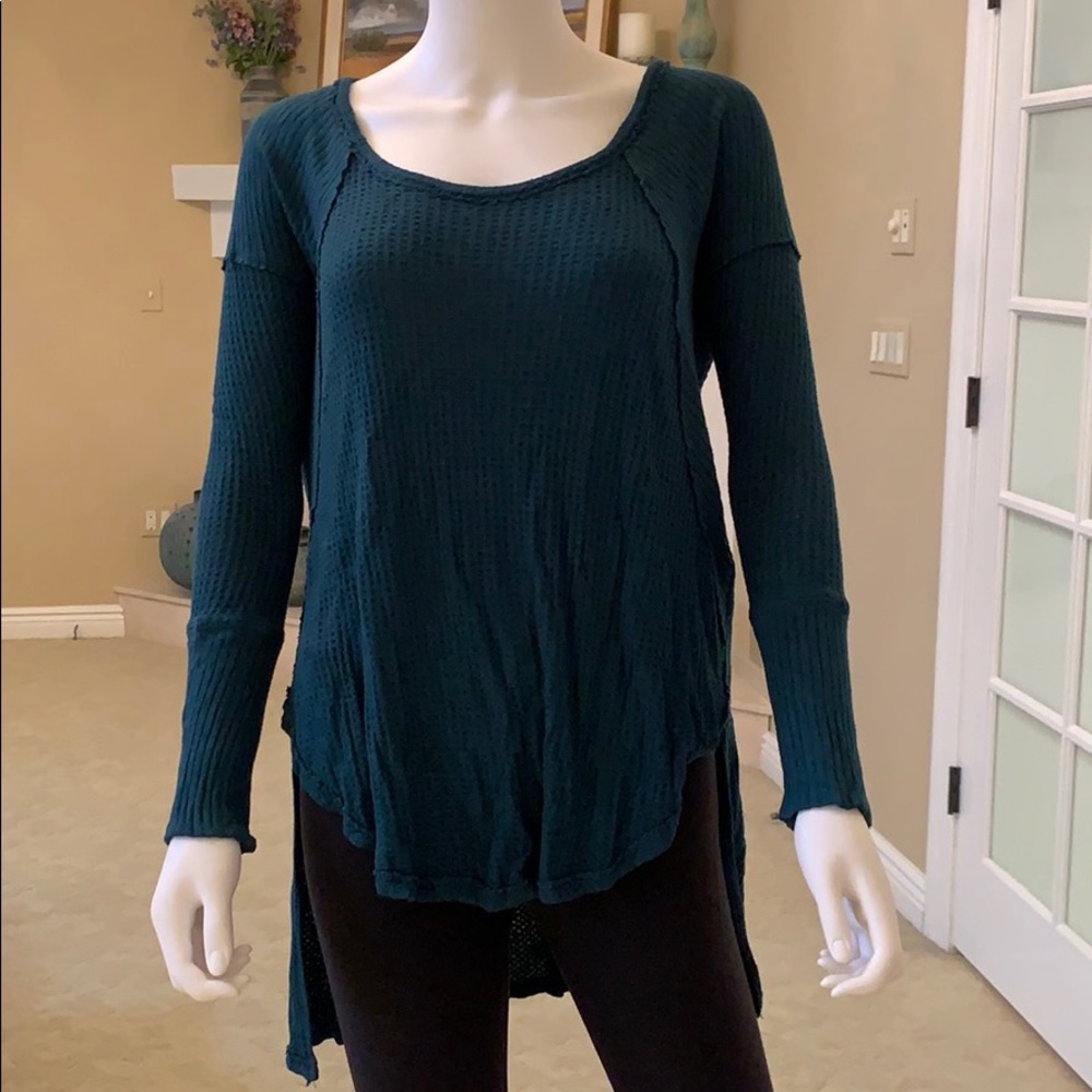 Dark Teal Free People Sunset Park Thermal
